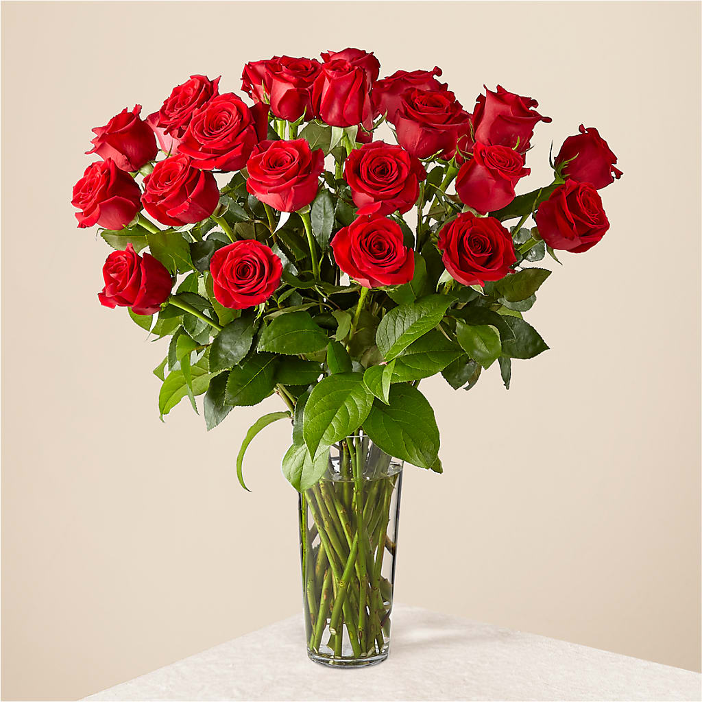 Long Stem Red Rose Bouquet – Blooming Designs By Michelle, Oakdale MN