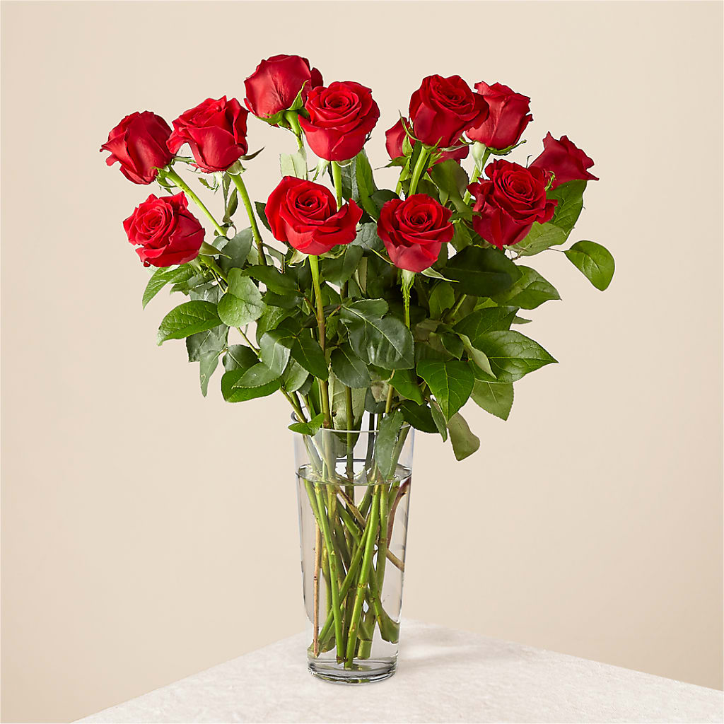 Long Stem Red Rose Bouquet – Blooming Designs By Michelle, Oakdale MN
