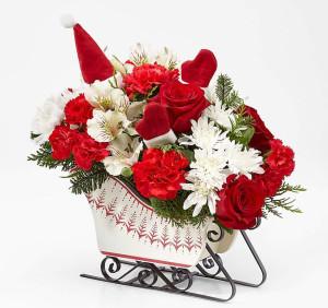 DASHING THROUGH THE SNOW – Blooming Designs By Michelle, Oakdale MN