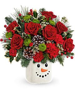 FESTIVE FROSTY BOUQUET – Blooming Designs By Michelle, Oakdale MN
