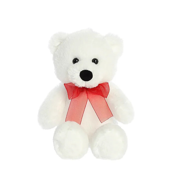 WHITE AURORA BEAR – Blooming Designs By Michelle, Oakdale MN