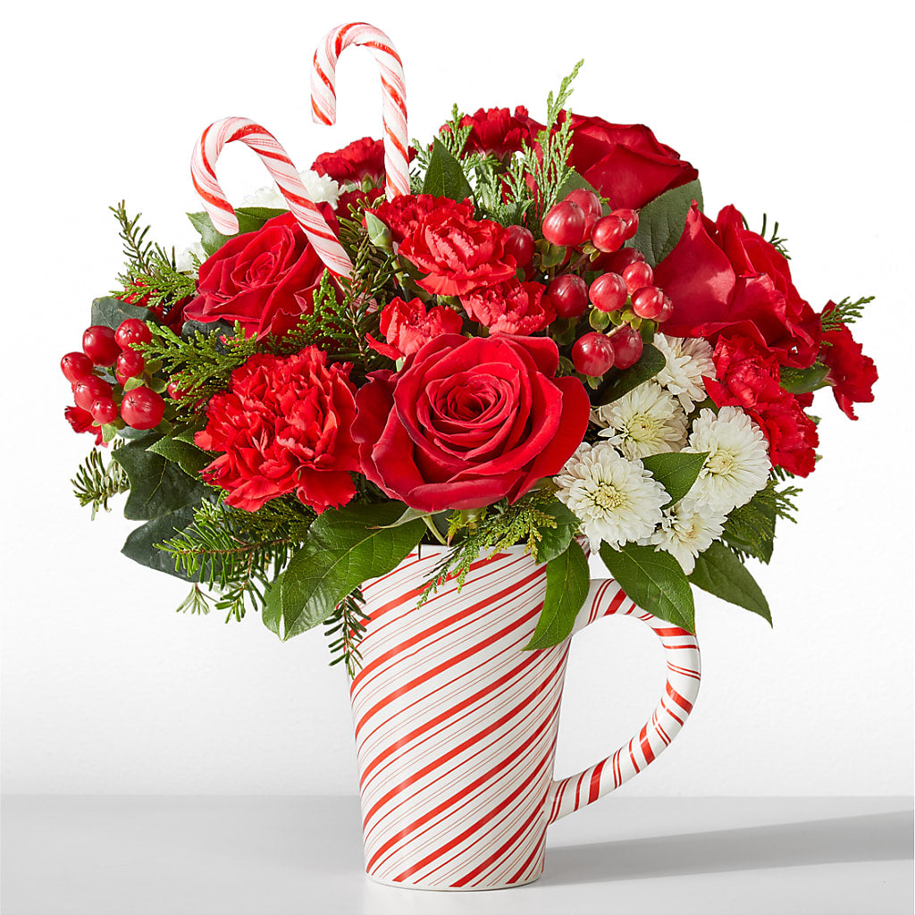 Peppermint Swirl Mug – Blooming Designs By Michelle, Oakdale MN