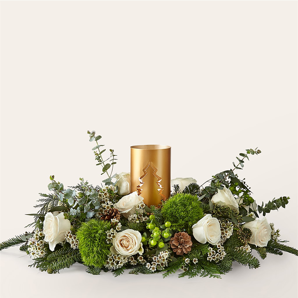Chestnuts Roasting Centerpiece – Blooming Designs By Michelle, Oakdale MN