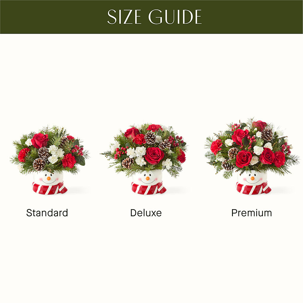 Jolly Snowman Bouquet – Blooming Designs By Michelle, Oakdale MN