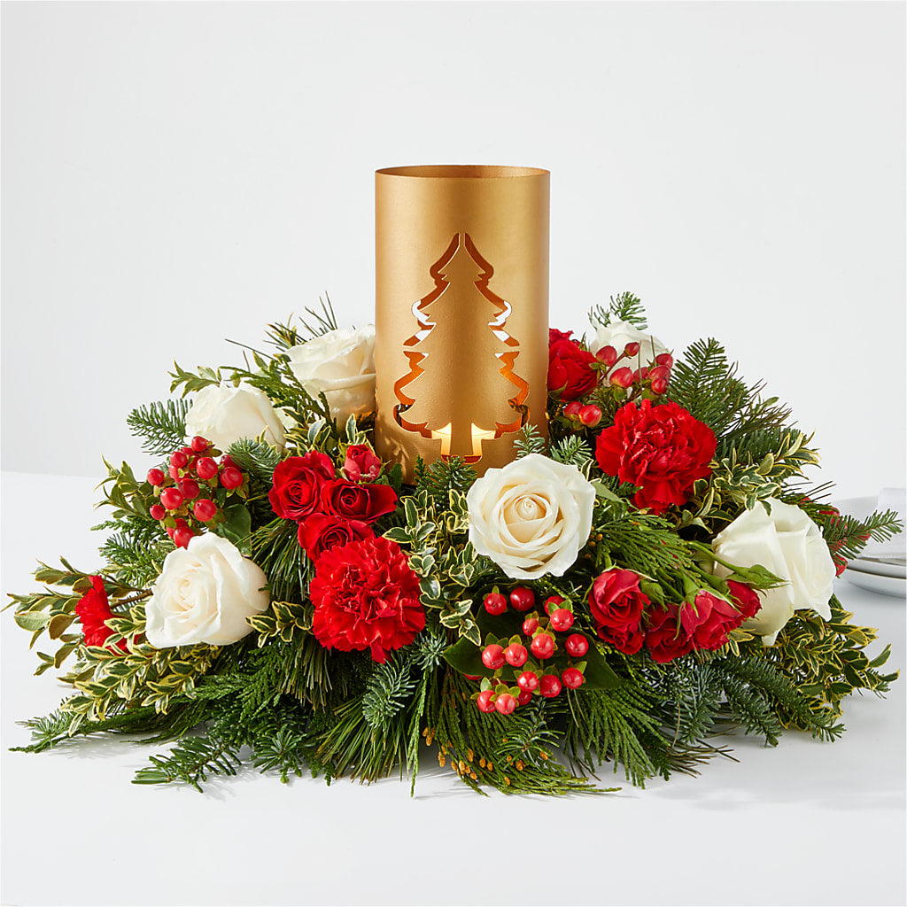 December Dreams Centerpiece – Blooming Designs By Michelle, Oakdale MN