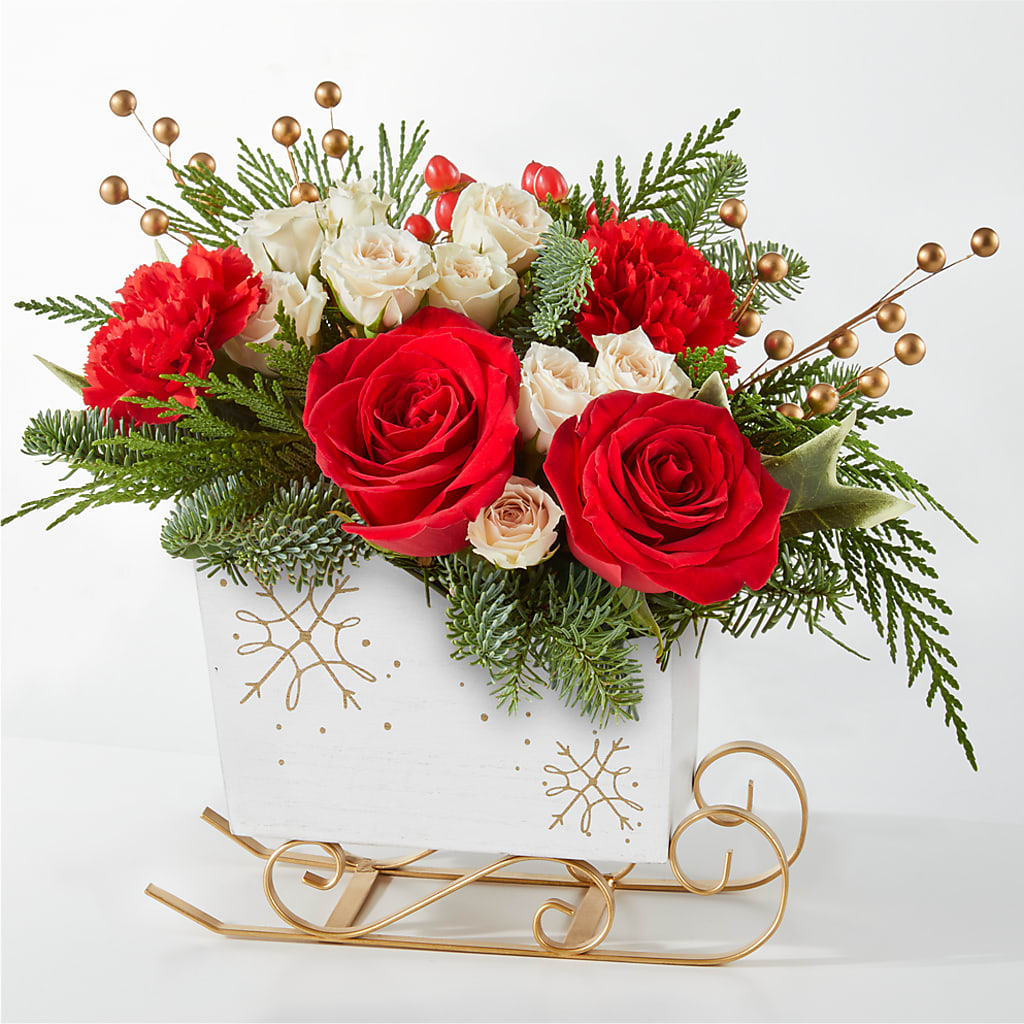 Gone Sledding Bouquet – Blooming Designs By Michelle, Oakdale MN