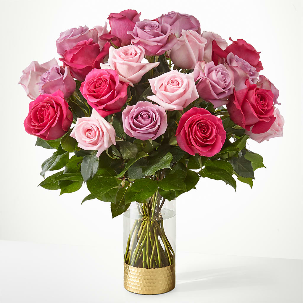 Pure Beauty Mixed Roses – Blooming Designs By Michelle, Oakdale MN