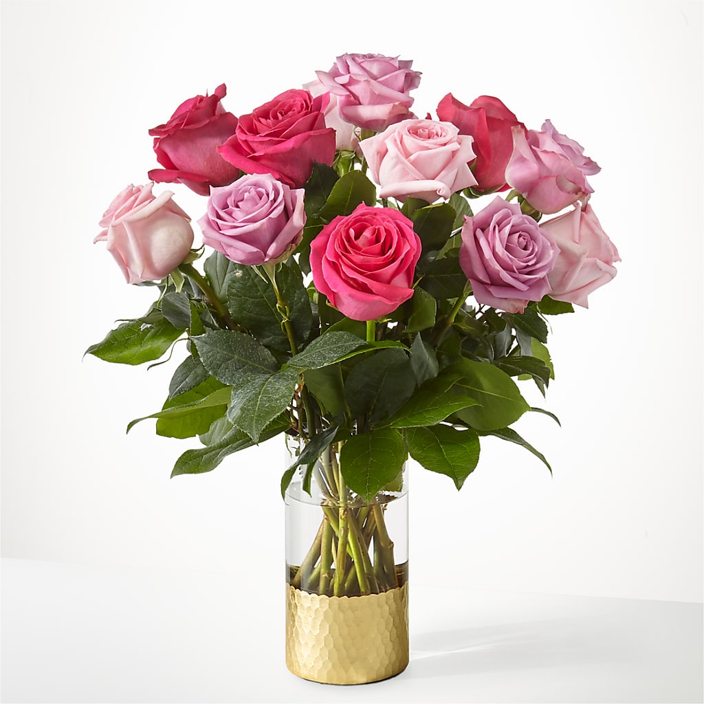 Pure Beauty Mixed Roses – Blooming Designs By Michelle, Oakdale MN