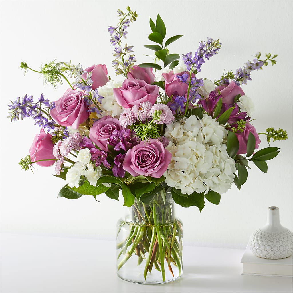 Violet Caress Bouquet – Blooming Designs By Michelle, Oakdale MN