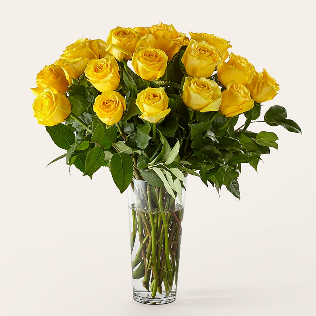 Long Stem Yellow Rose Bouquet – Blooming Designs By Michelle, Oakdale MN