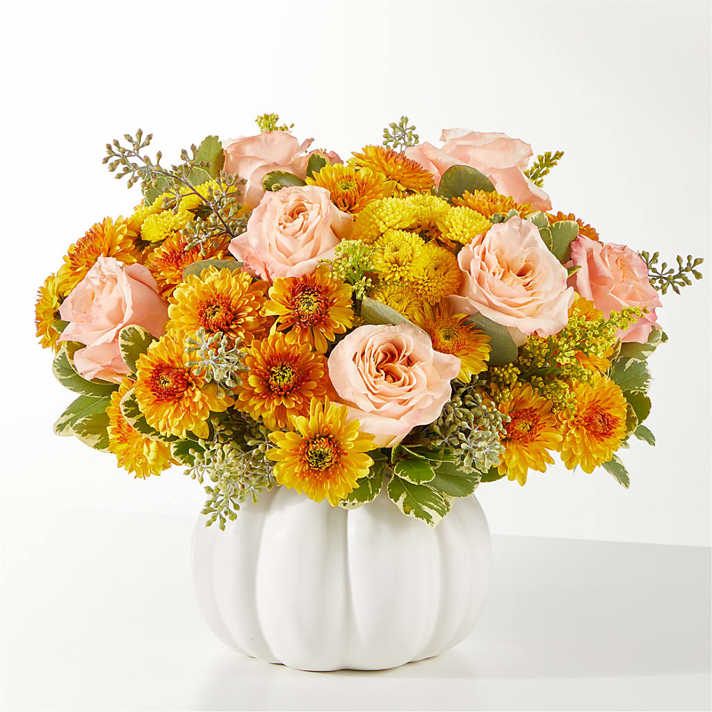 Peachy Pumpkin – Blooming Designs By Michelle, Oakdale MN