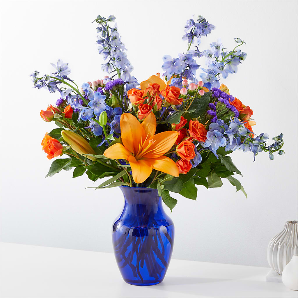 Radiant Citrus Bouquet – Blooming Designs By Michelle, Oakdale MN