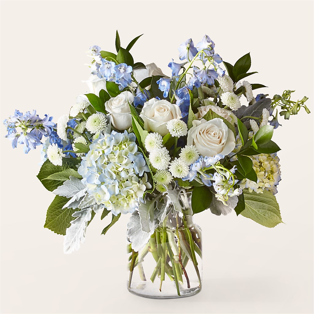 Clear Skies Bouquet – Blooming Designs By Michelle, Oakdale MN