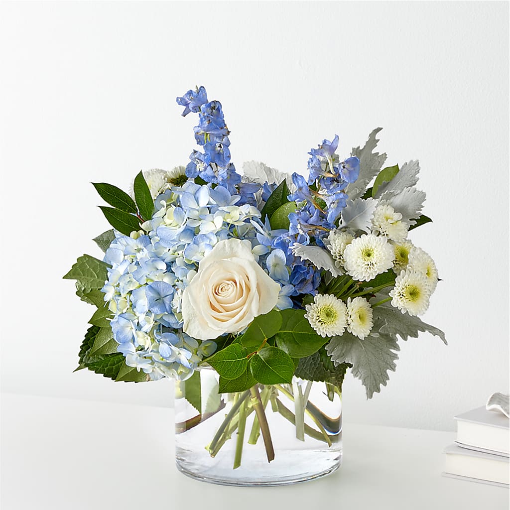 Clear Skies Bouquet – Blooming Designs By Michelle, Oakdale MN