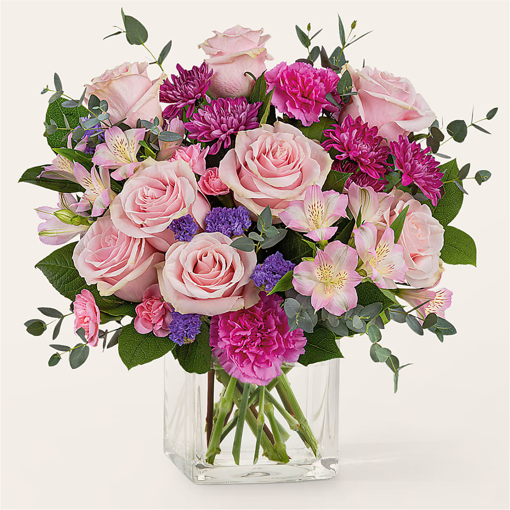 Rosy Radiance Bouquet – Blooming Designs By Michelle, Oakdale MN
