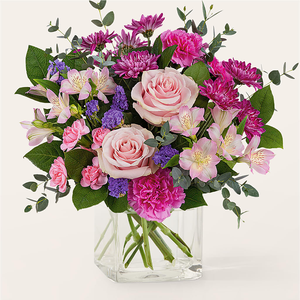 Rosy Radiance Bouquet – Blooming Designs By Michelle, Oakdale MN