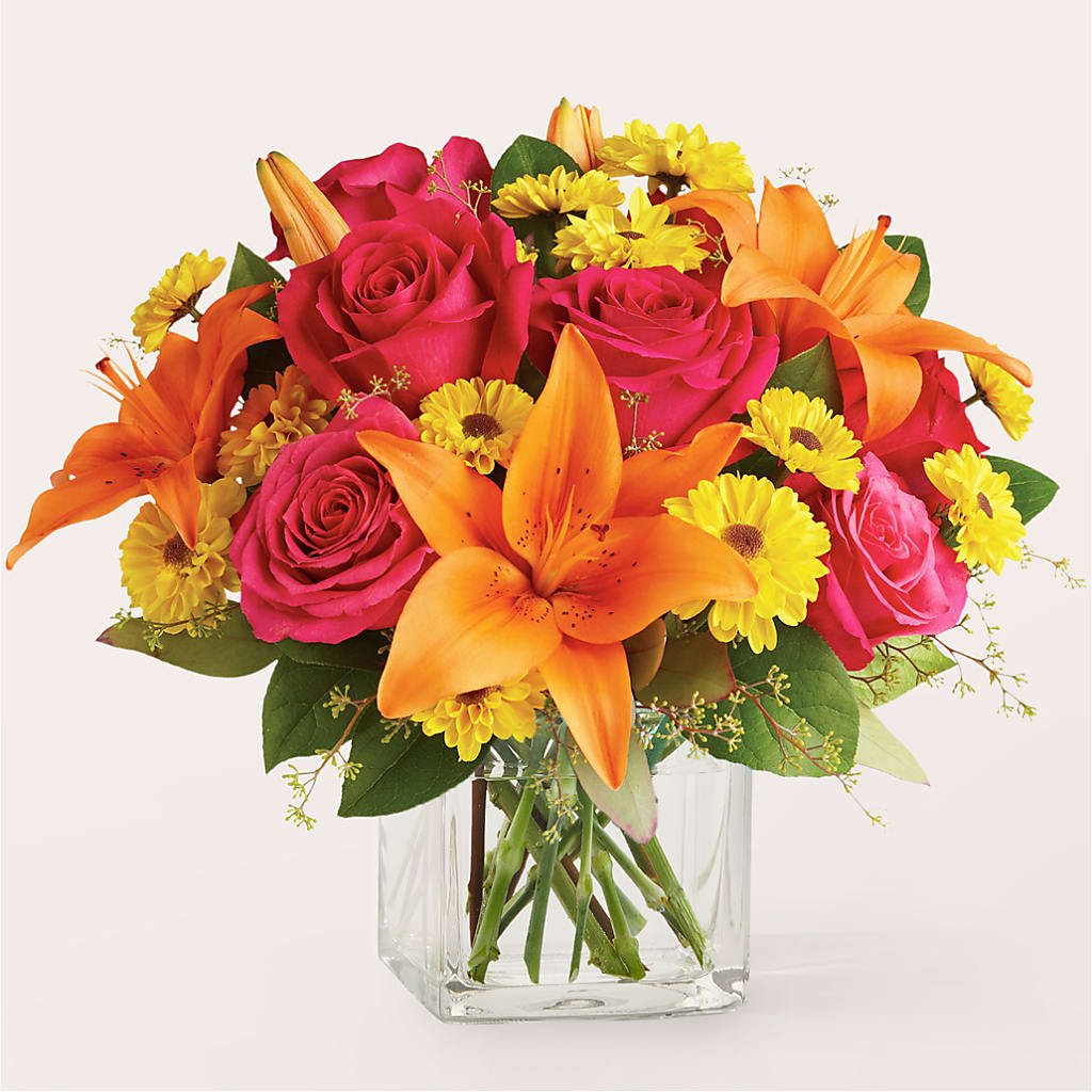 Neon Lights Bouquet – Blooming Designs By Michelle, Oakdale MN
