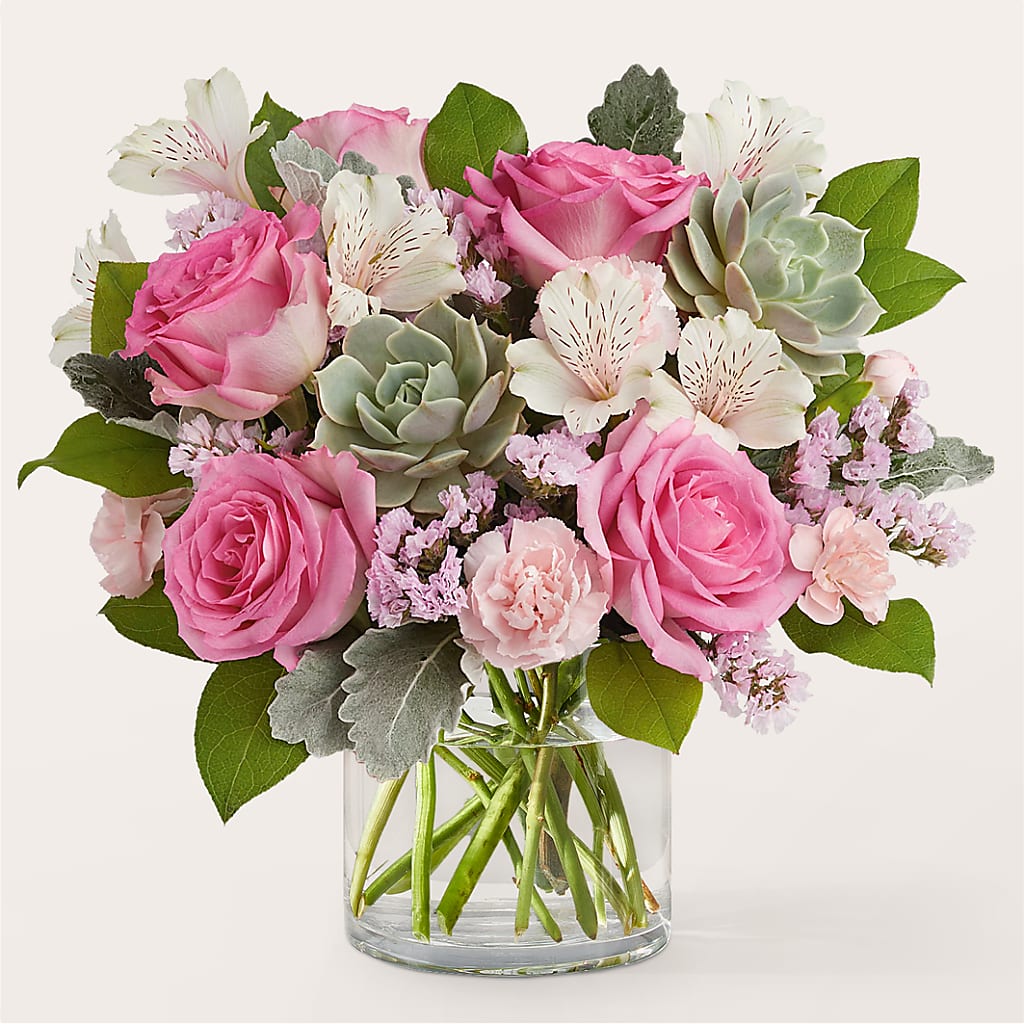Dusty Rose Bouquet – Blooming Designs By Michelle, Oakdale MN