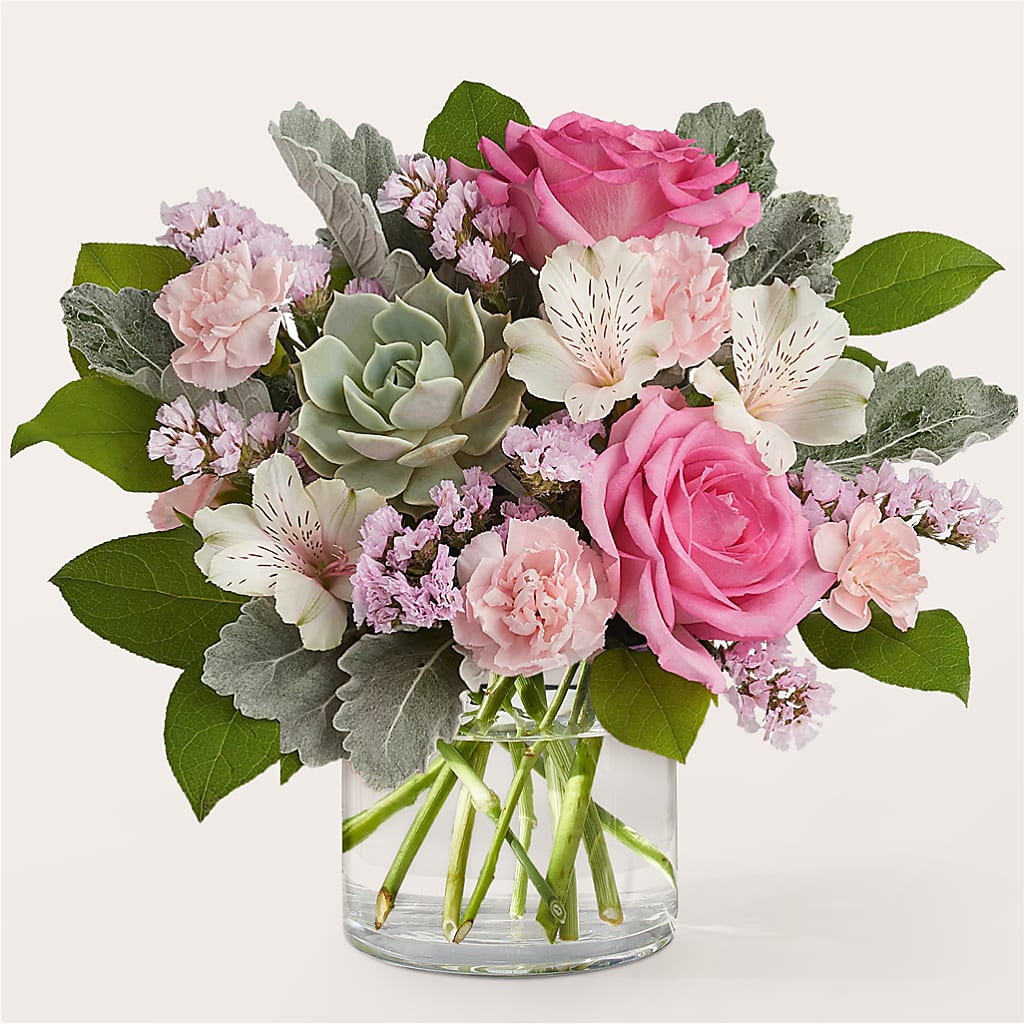 Dusty Rose Bouquet – Blooming Designs By Michelle, Oakdale MN