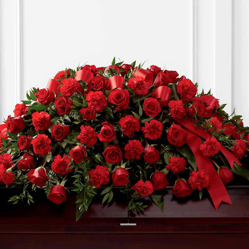 Tribute of Life Casket Spray – Blooming Designs By Michelle, Oakdale MN