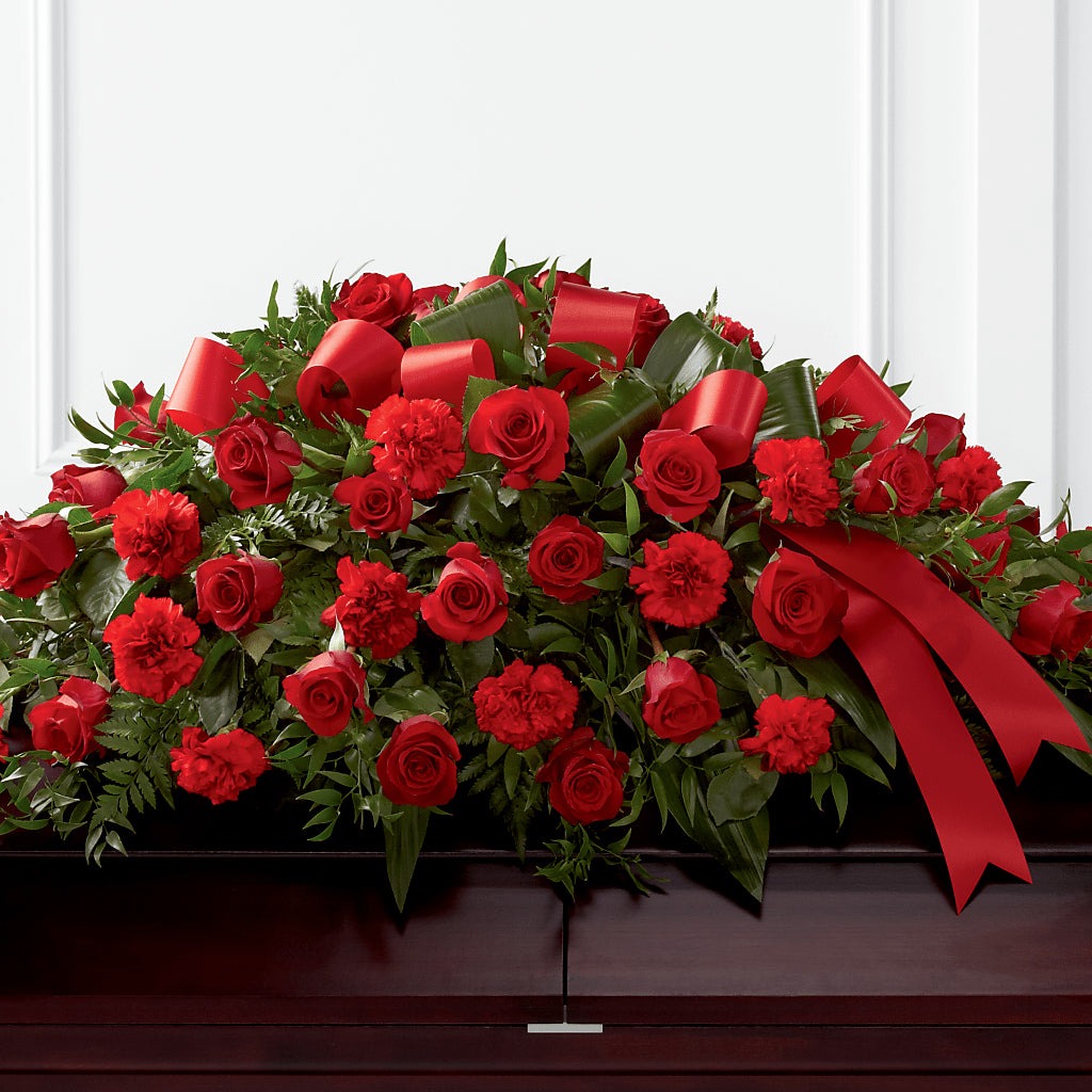 Tribute of Life Casket Spray – Blooming Designs By Michelle, Oakdale MN
