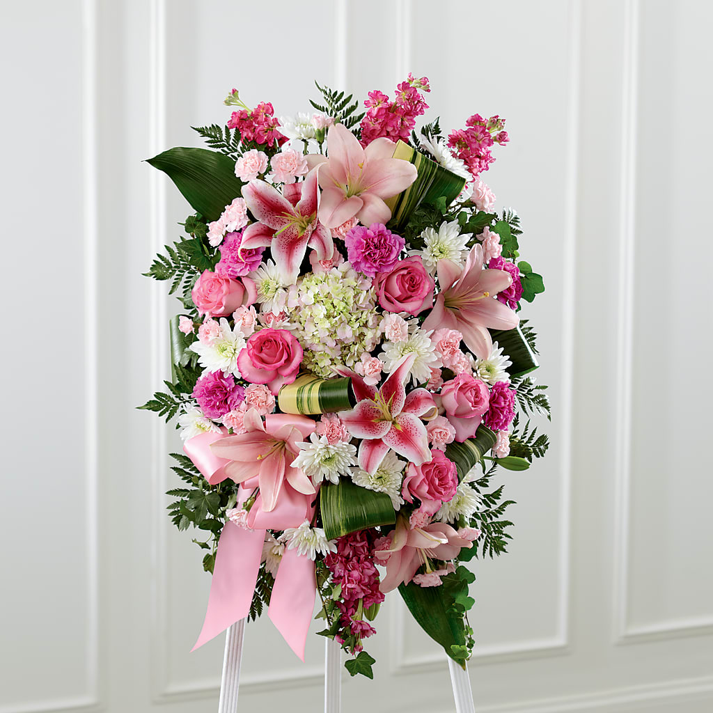 Comforting Standing Spray – Blooming Designs By Michelle, Oakdale MN