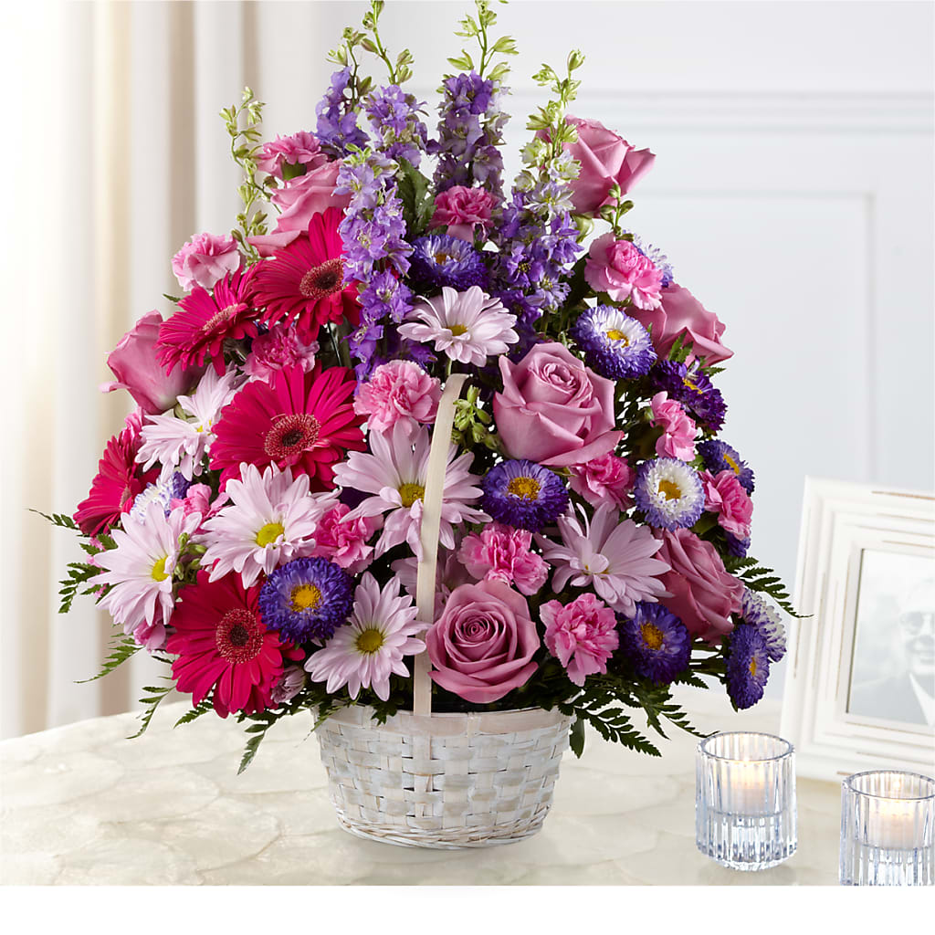 Pastel Peace Basket – Blooming Designs By Michelle, Oakdale MN