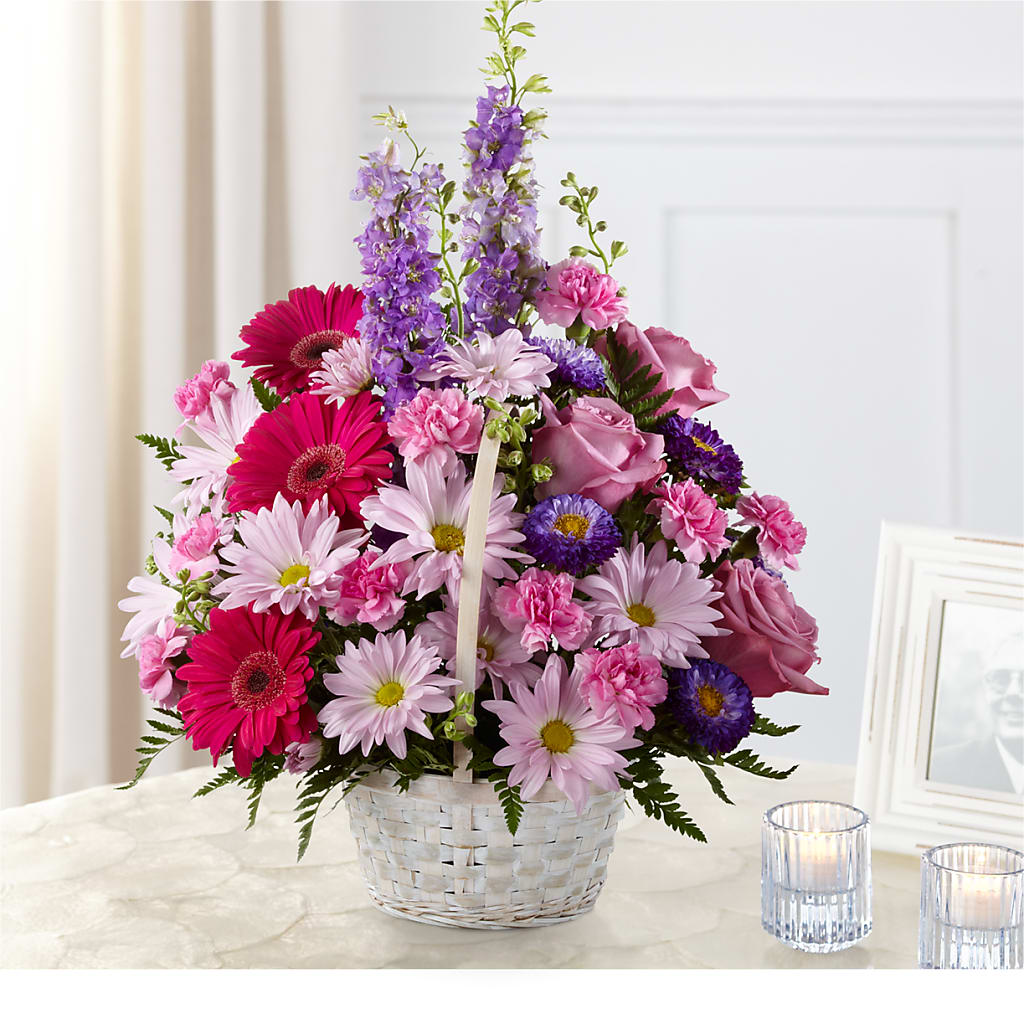 Pastel Peace Basket – Blooming Designs By Michelle, Oakdale MN
