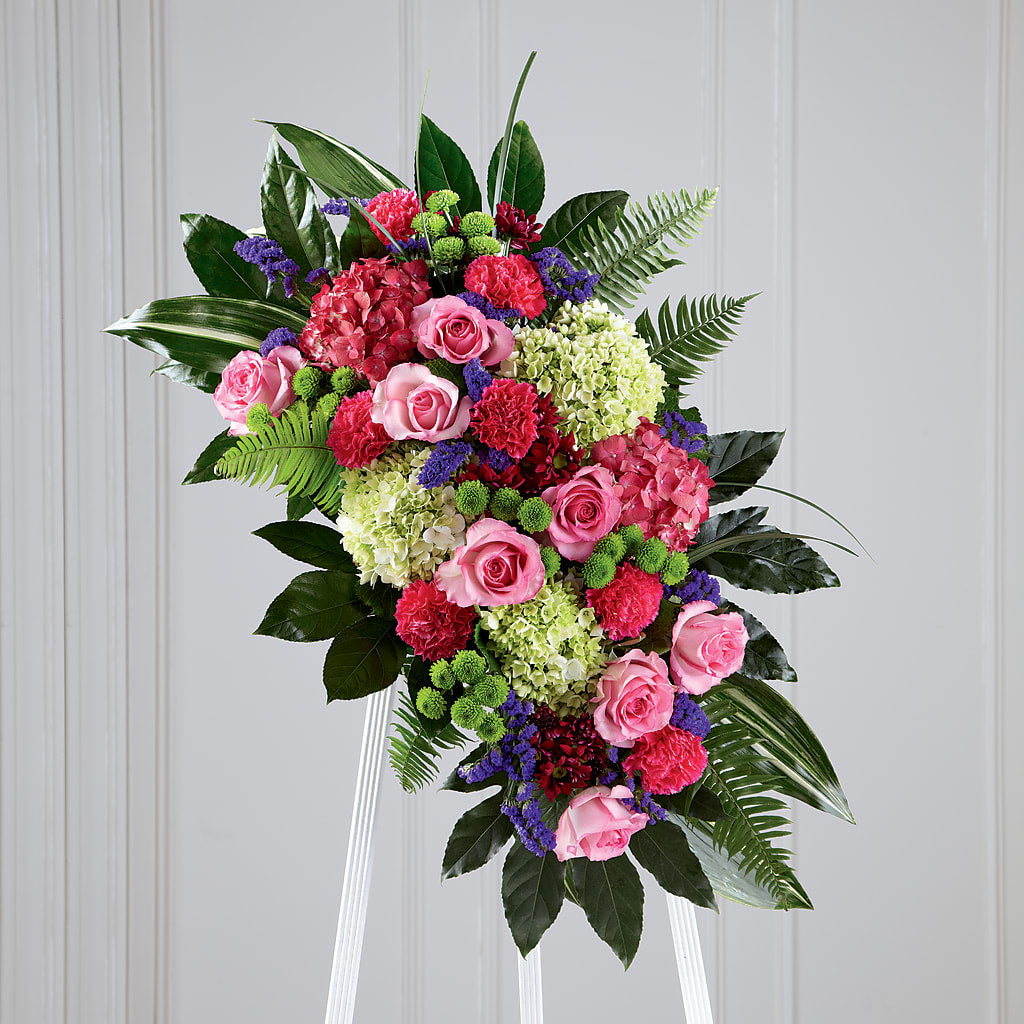 Refreshing Mix Standing Spray – Blooming Designs By Michelle, Oakdale MN