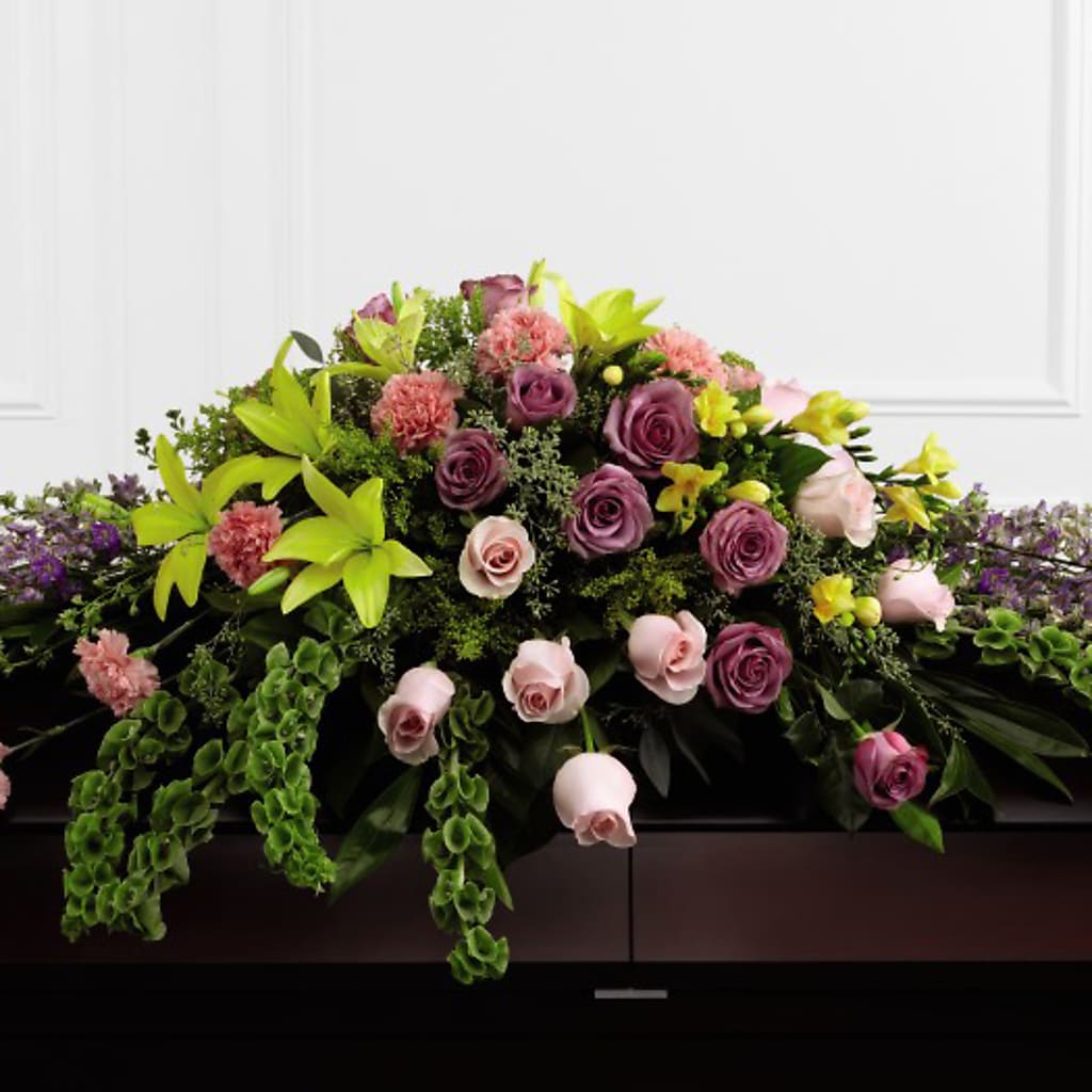 Forever Beloved Casket Spray – Blooming Designs By Michelle, Oakdale MN