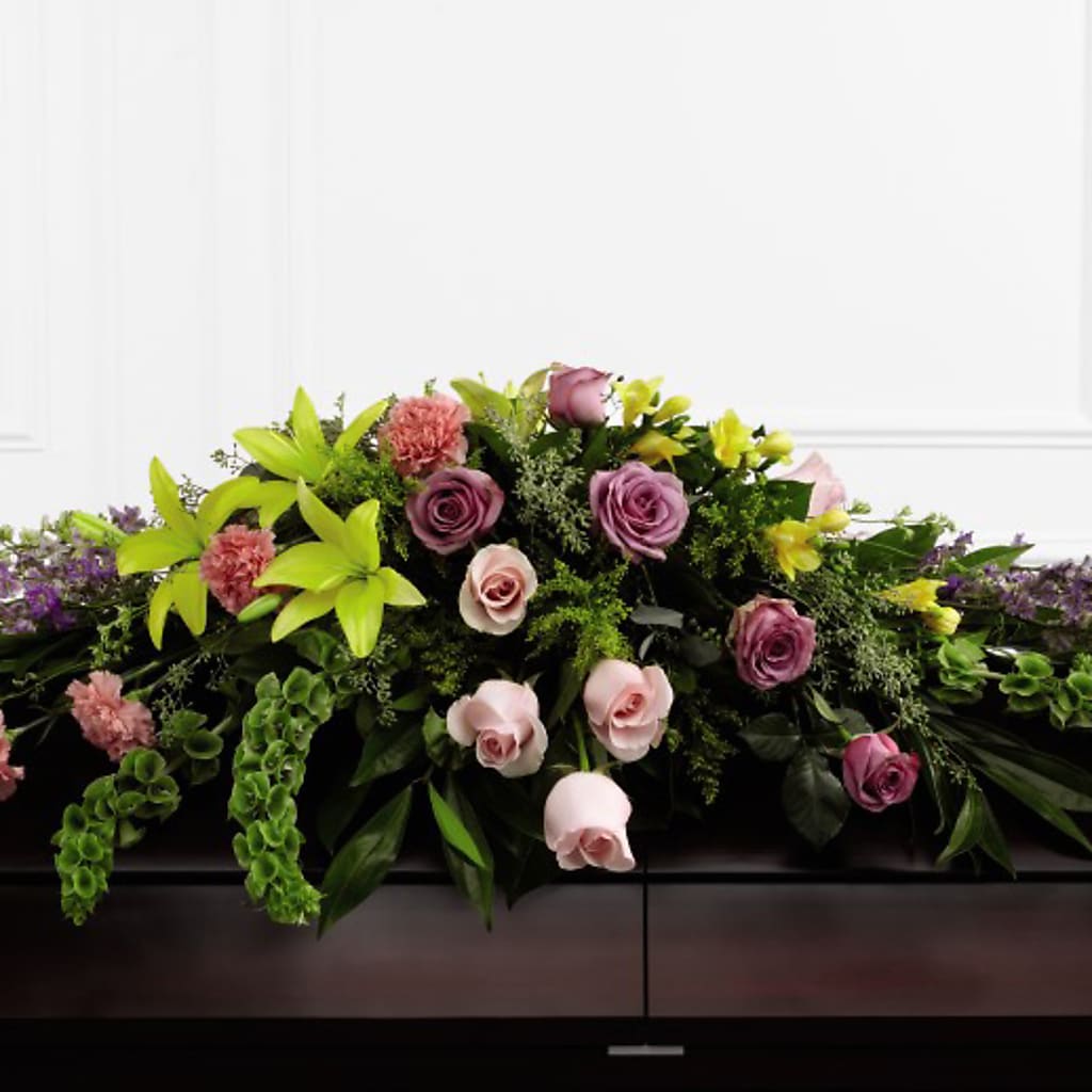 Forever Beloved Casket Spray – Blooming Designs By Michelle, Oakdale MN