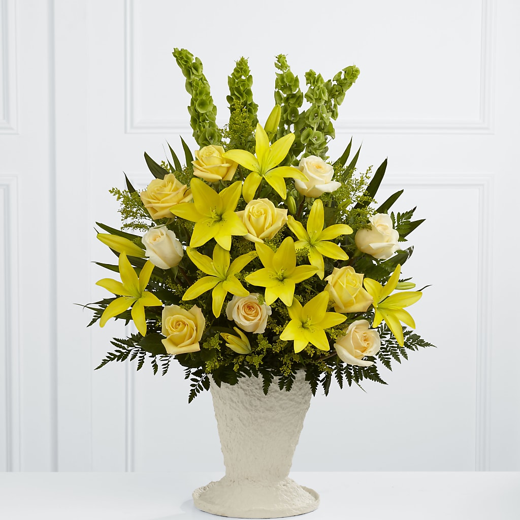 Golden Memories Arrangement – Blooming Designs By Michelle, Oakdale MN
