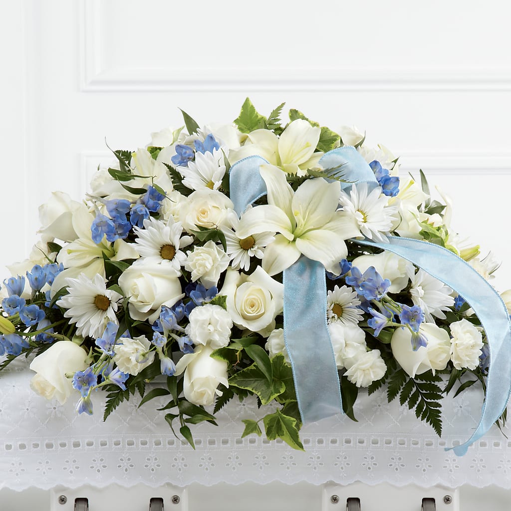Tender Treasure Casket Spray – Blooming Designs By Michelle, Oakdale MN