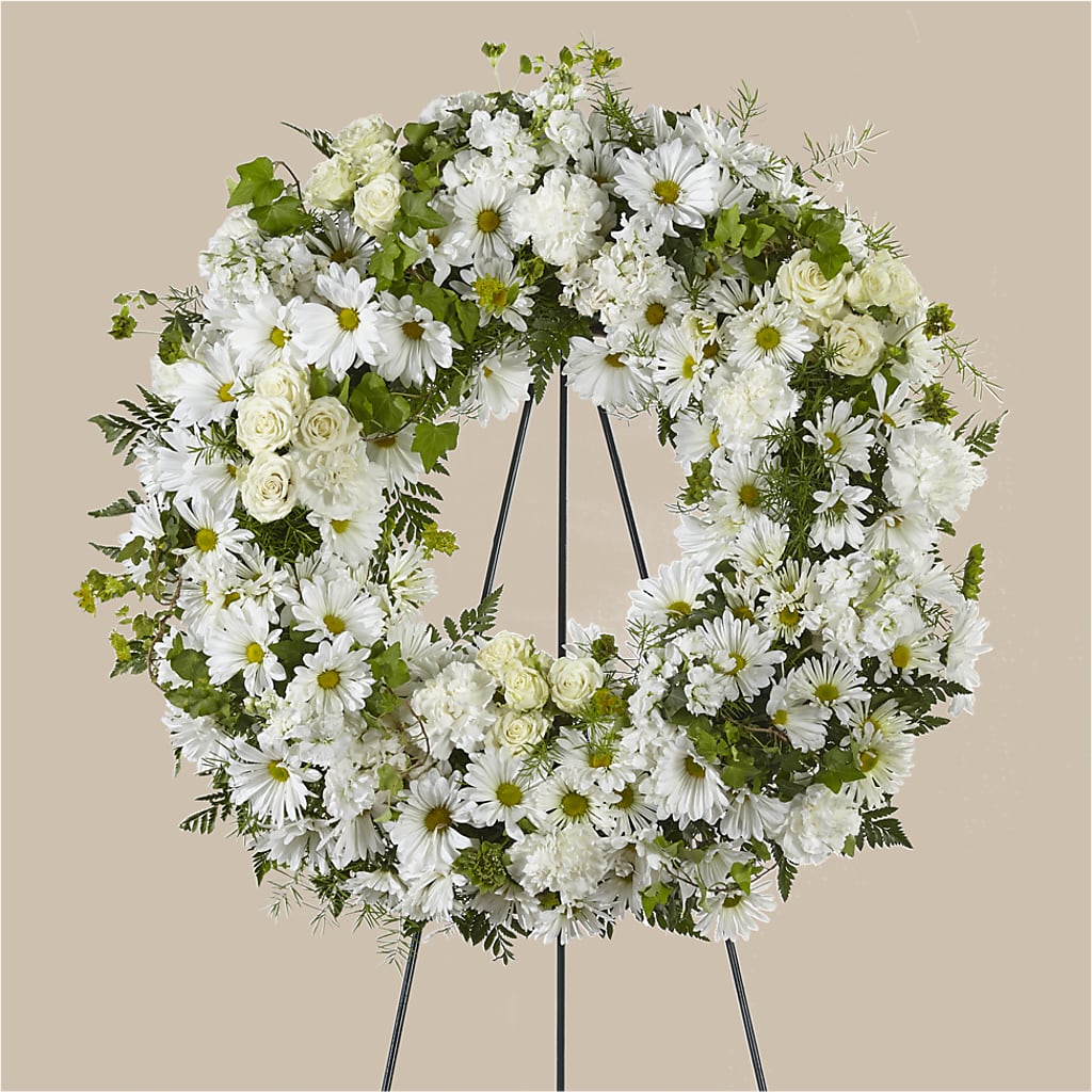 Faithful Wishes Wreath – Blooming Designs By Michelle, Oakdale MN