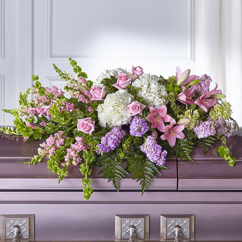 Life's Gratitude Casket Spray – Blooming Designs By Michelle, Oakdale MN