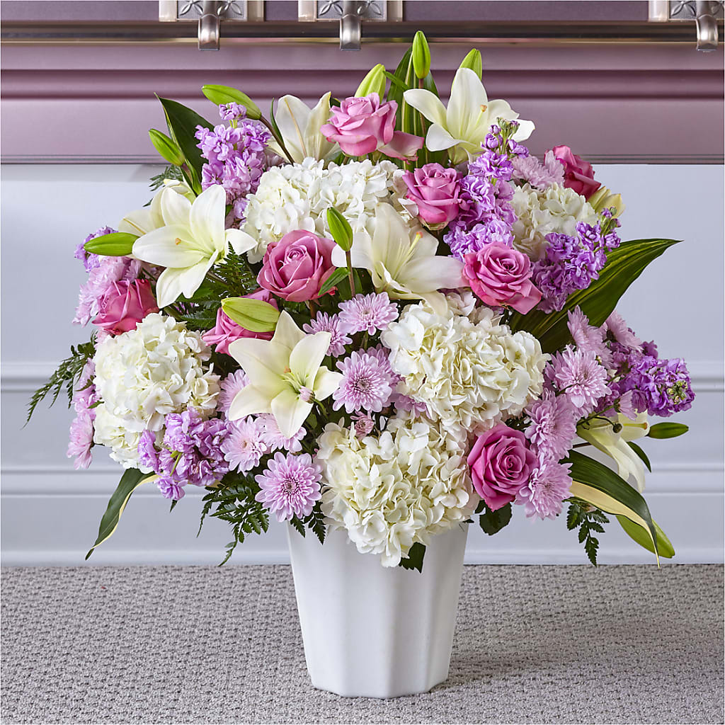 Heaven Sent Floor Basket – Blooming Designs By Michelle, Oakdale MN