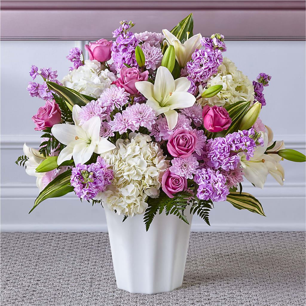 Heaven Sent Floor Basket – Blooming Designs By Michelle, Oakdale MN