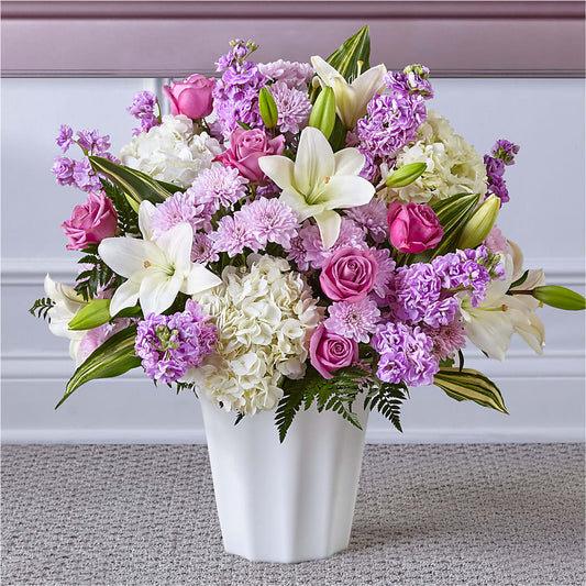 Heaven Sent Floor Basket – Blooming Designs By Michelle, Oakdale MN