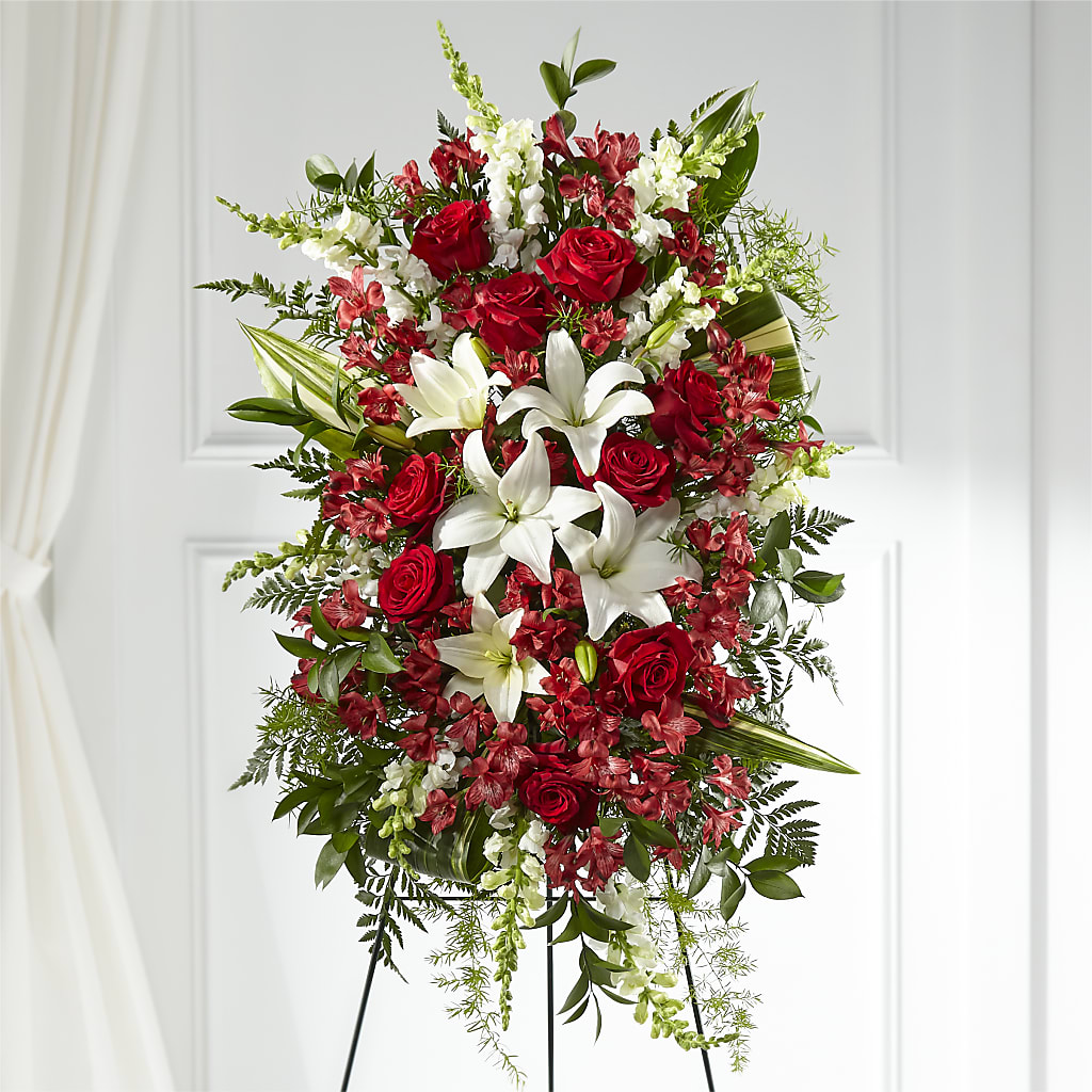 Everlasting Memory Standing Spray – Blooming Designs By Michelle, Oakdale MN
