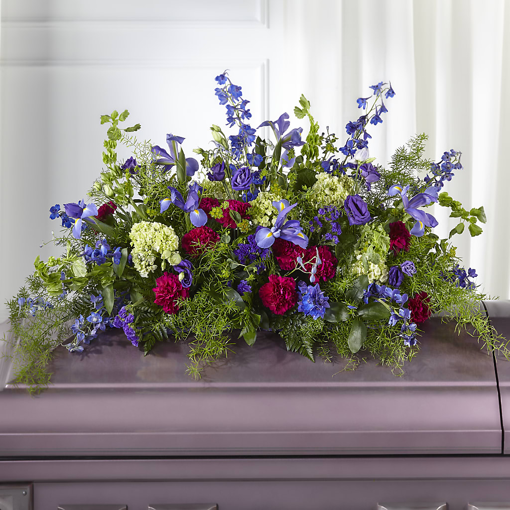 Always Treasured Casket Spray – Blooming Designs By Michelle, Oakdale MN