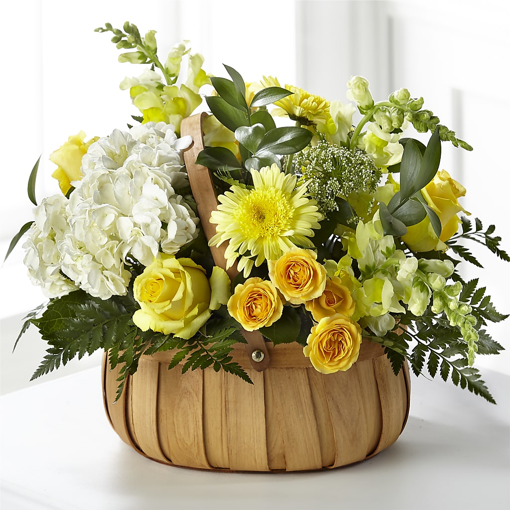 Rustic Remembrance Basket – Blooming Designs By Michelle, Oakdale MN