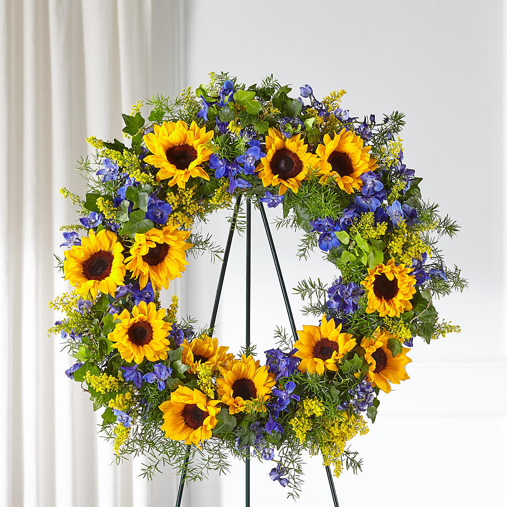 Bright Rays Wreath – Blooming Designs By Michelle, Oakdale MN