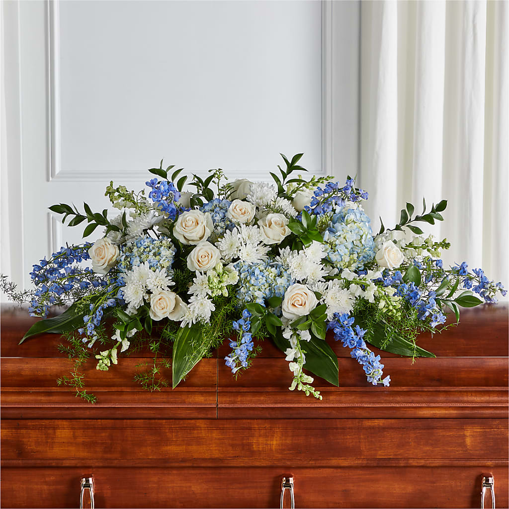 Timeless Essence Casket Spray – Blooming Designs By Michelle, Oakdale MN
