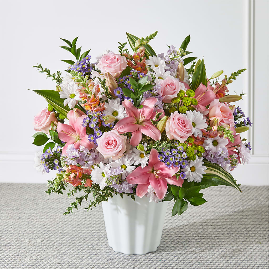 Abundant Compassion Floor Basket – Blooming Designs By Michelle, Oakdale MN