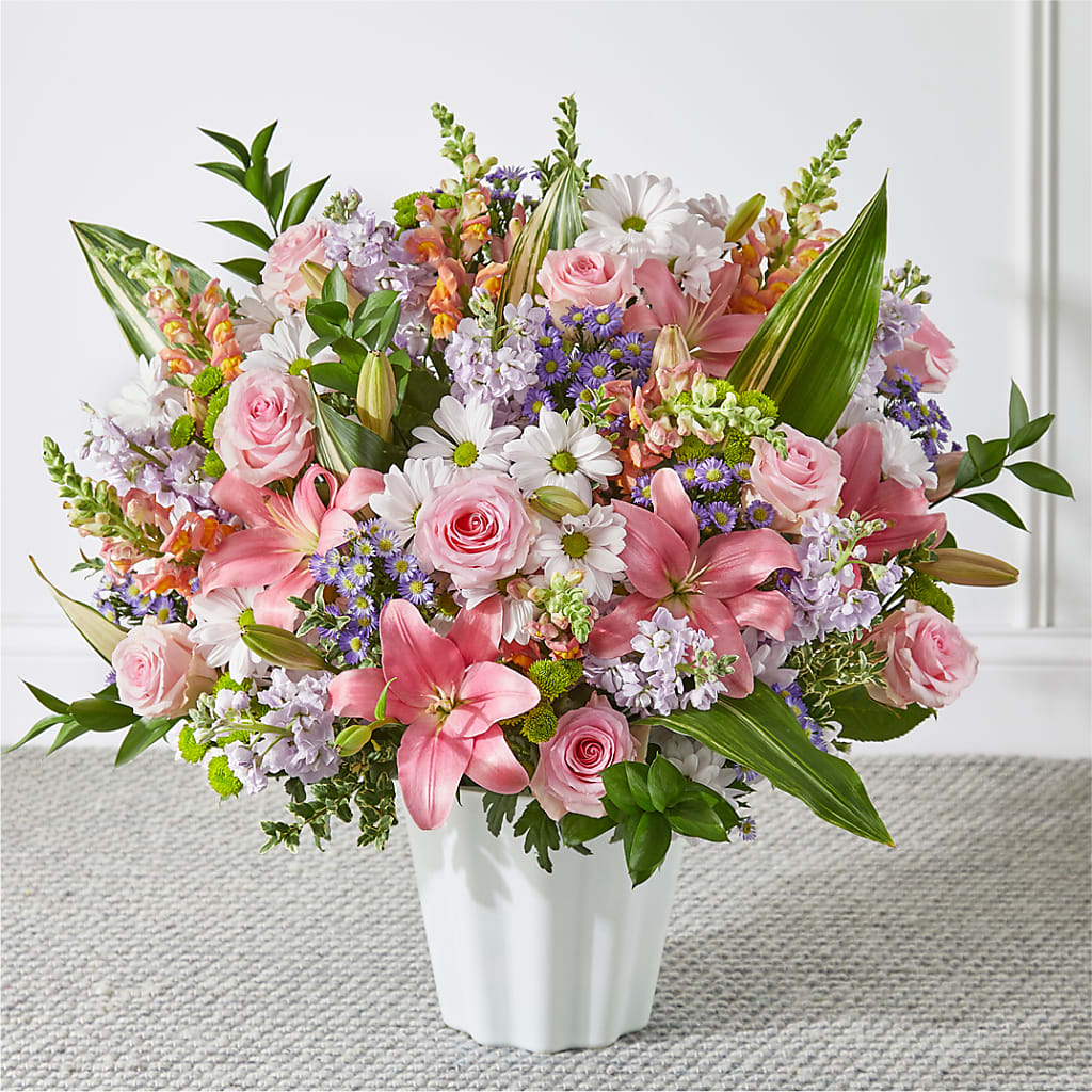 Abundant Compassion Floor Basket – Blooming Designs By Michelle, Oakdale MN