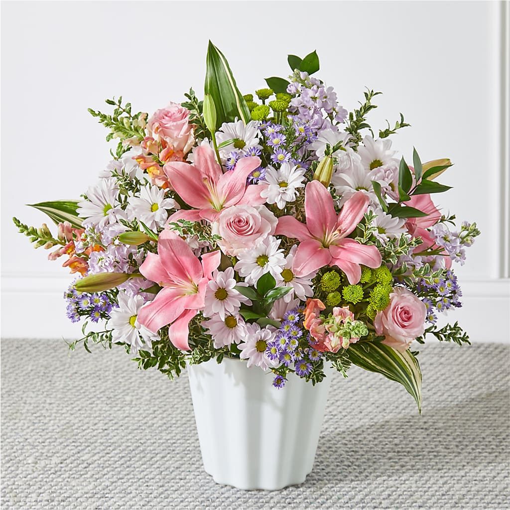 Abundant Compassion Floor Basket – Blooming Designs By Michelle, Oakdale MN