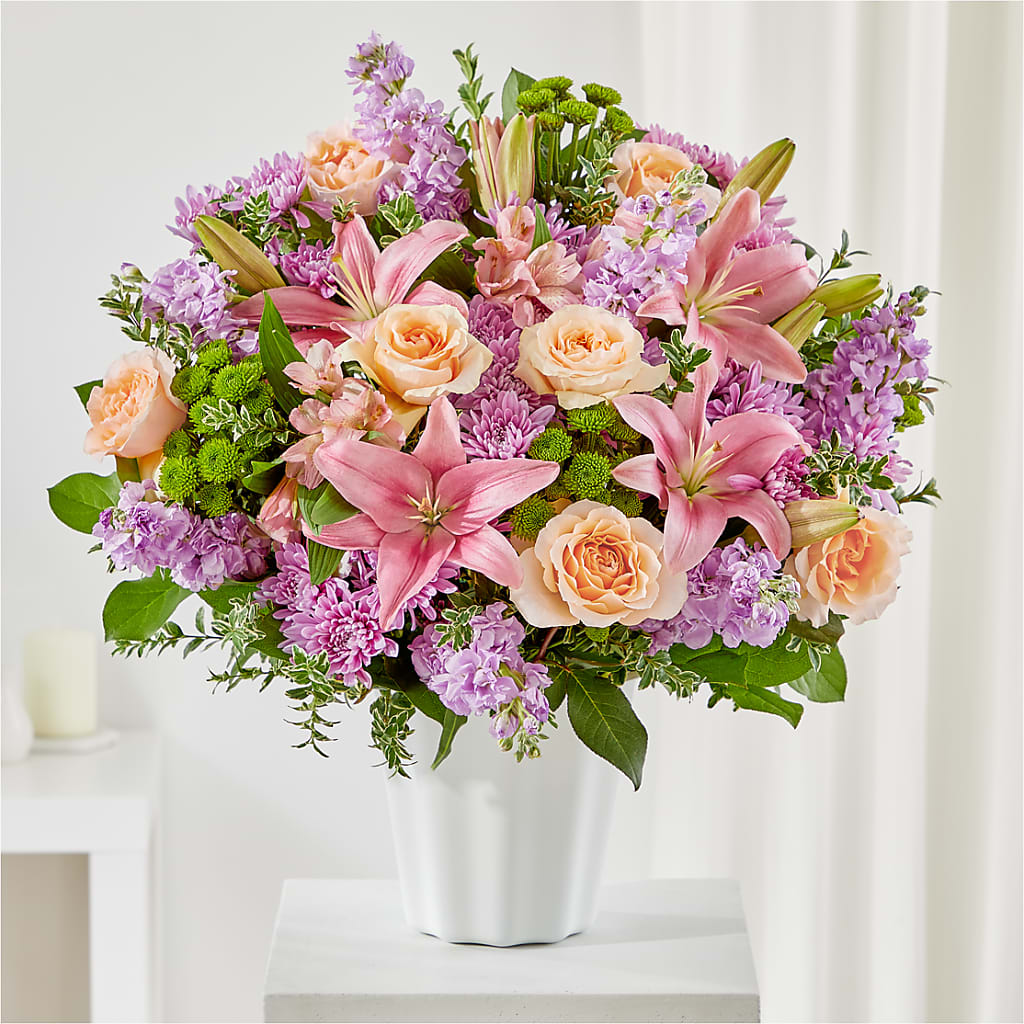 Supportive Embrace Tabletop Basket – Blooming Designs By Michelle, Oakdale MN