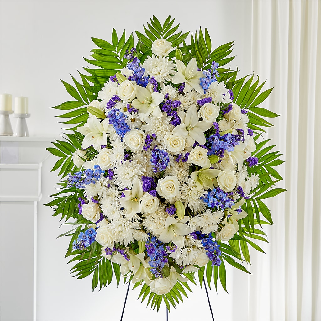 At Rest Standing Spray – Blooming Designs By Michelle, Oakdale MN
