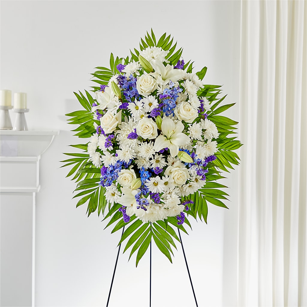 At Rest Standing Spray – Blooming Designs By Michelle, Oakdale MN