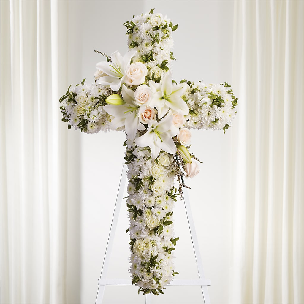 Spiritual Guidance Standing Spray – Blooming Designs By Michelle, Oakdale MN